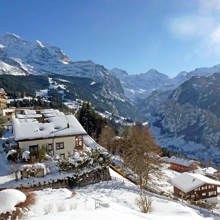 Apartment Breithorn-Residence-3 By Interhome Wengen Esterno foto