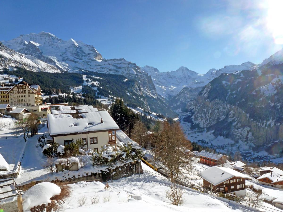 Apartment Breithorn-Residence-3 By Interhome Wengen Esterno foto