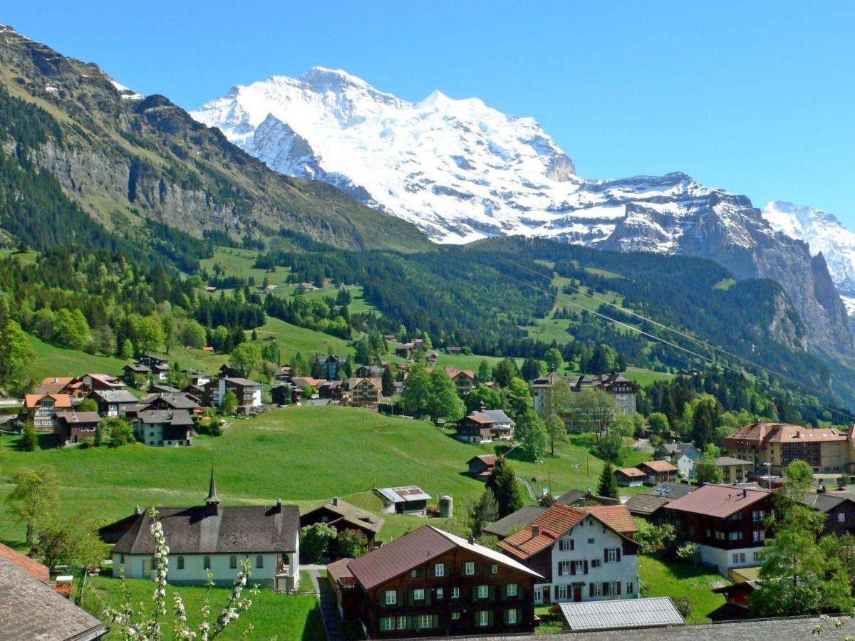 Apartment Breithorn-Residence-3 By Interhome Wengen Esterno foto